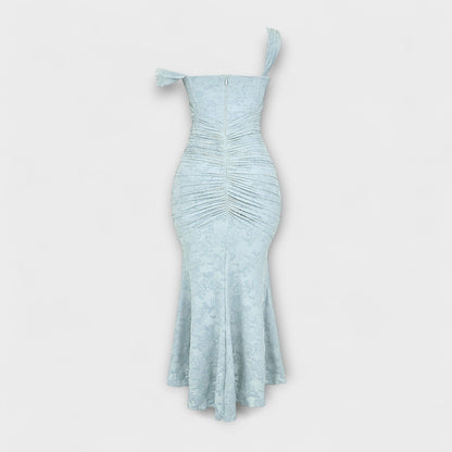 Renske - Langes Kleid mit Eleganten und Raffinierten Korsett