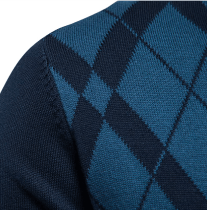 Sander | Halb-Zip Herrenpullover