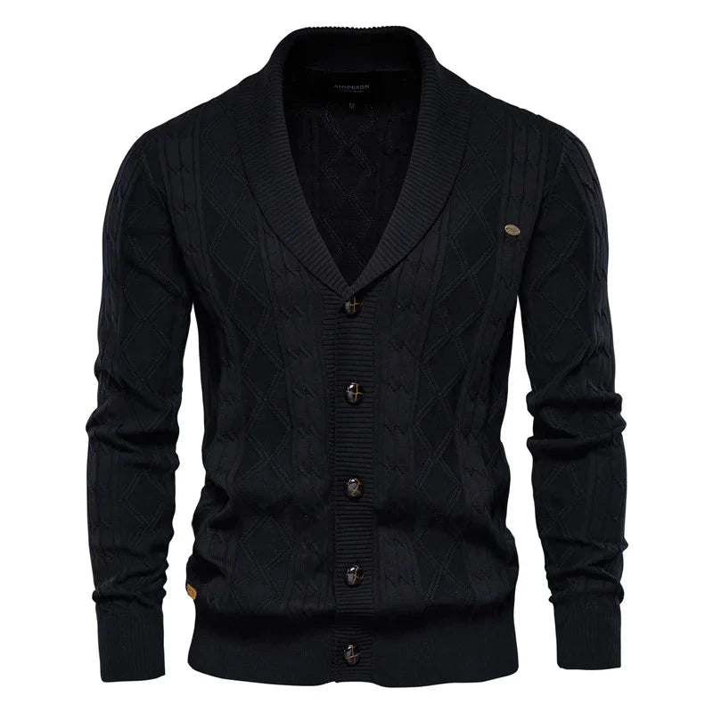 Olivier | Herren Cardigan mit Knöpfen