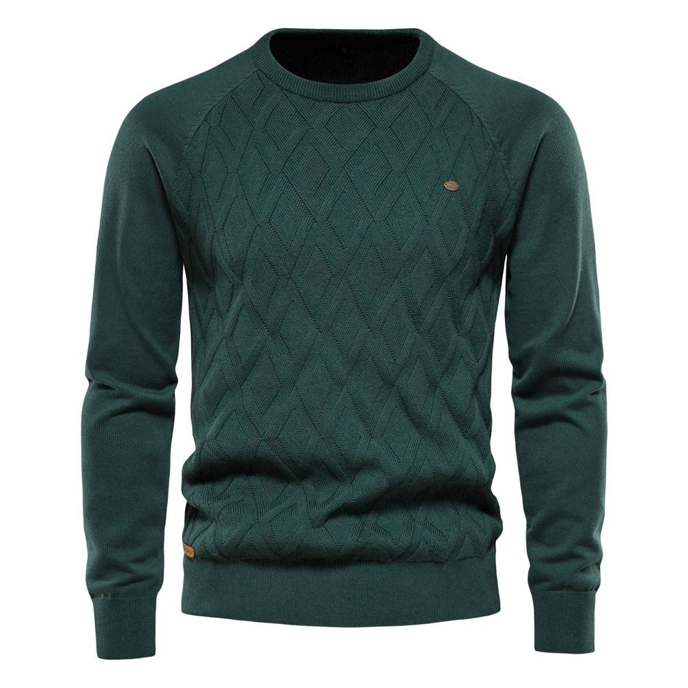 Daniel | Herren Pullover mit Karodesign