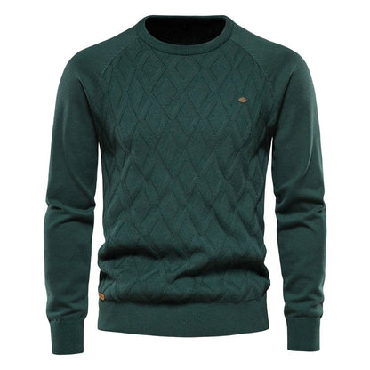 Daniel | Herren Pullover mit Karodesign