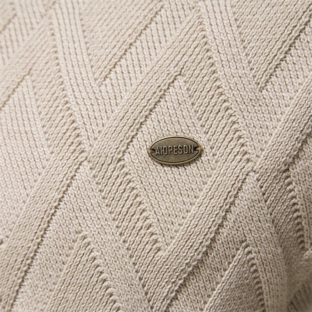 Daniel | Herren Pullover mit Karodesign