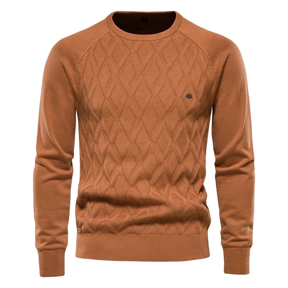 Daniel | Herren Pullover mit Karodesign