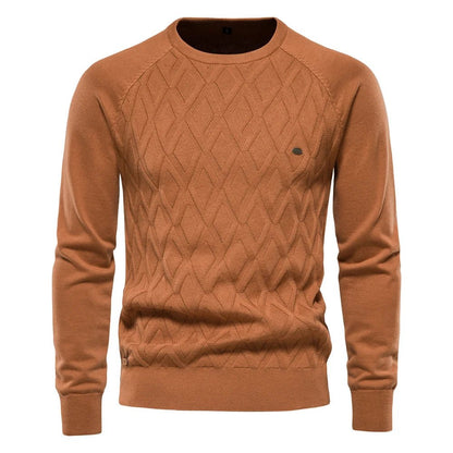 Daniel | Herren Pullover mit Karodesign