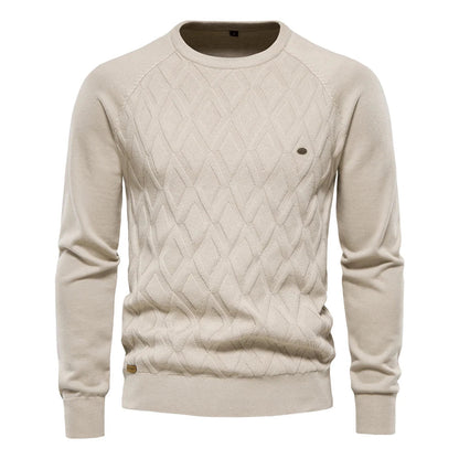 Daniel | Herren Pullover mit Karodesign