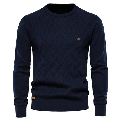 Daniel | Herren Pullover mit Karodesign