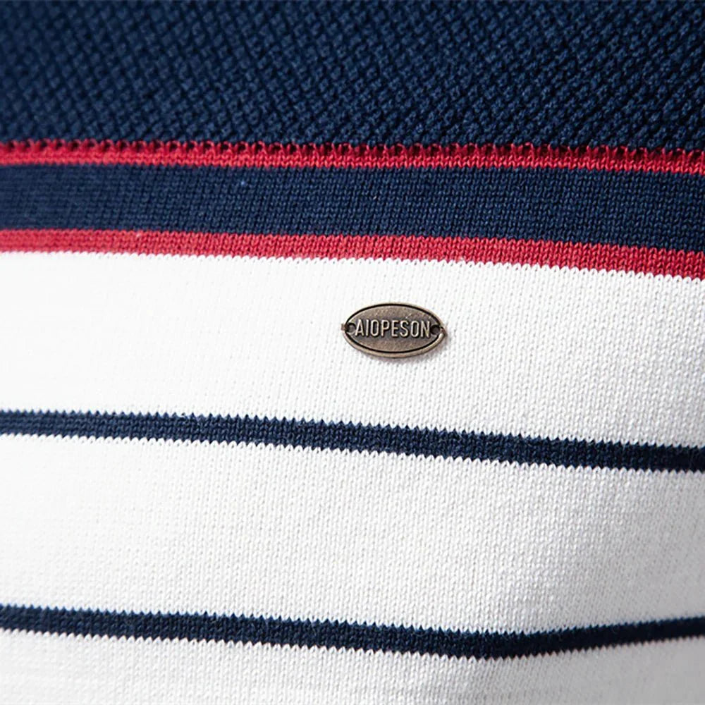 Sebastian | Herrenpullover mit Streifendesign