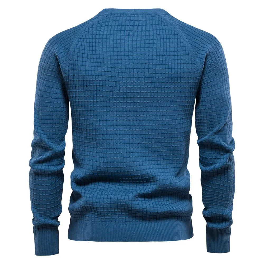 Vincent | Herrenpullover mit Rautenmuster