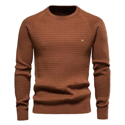 Vincent | Herrenpullover mit Rautenmuster