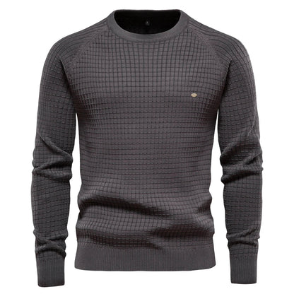 Vincent | Herrenpullover mit Rautenmuster